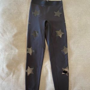 Ultracor Lux Knockout Star-Print Ankle Leggings